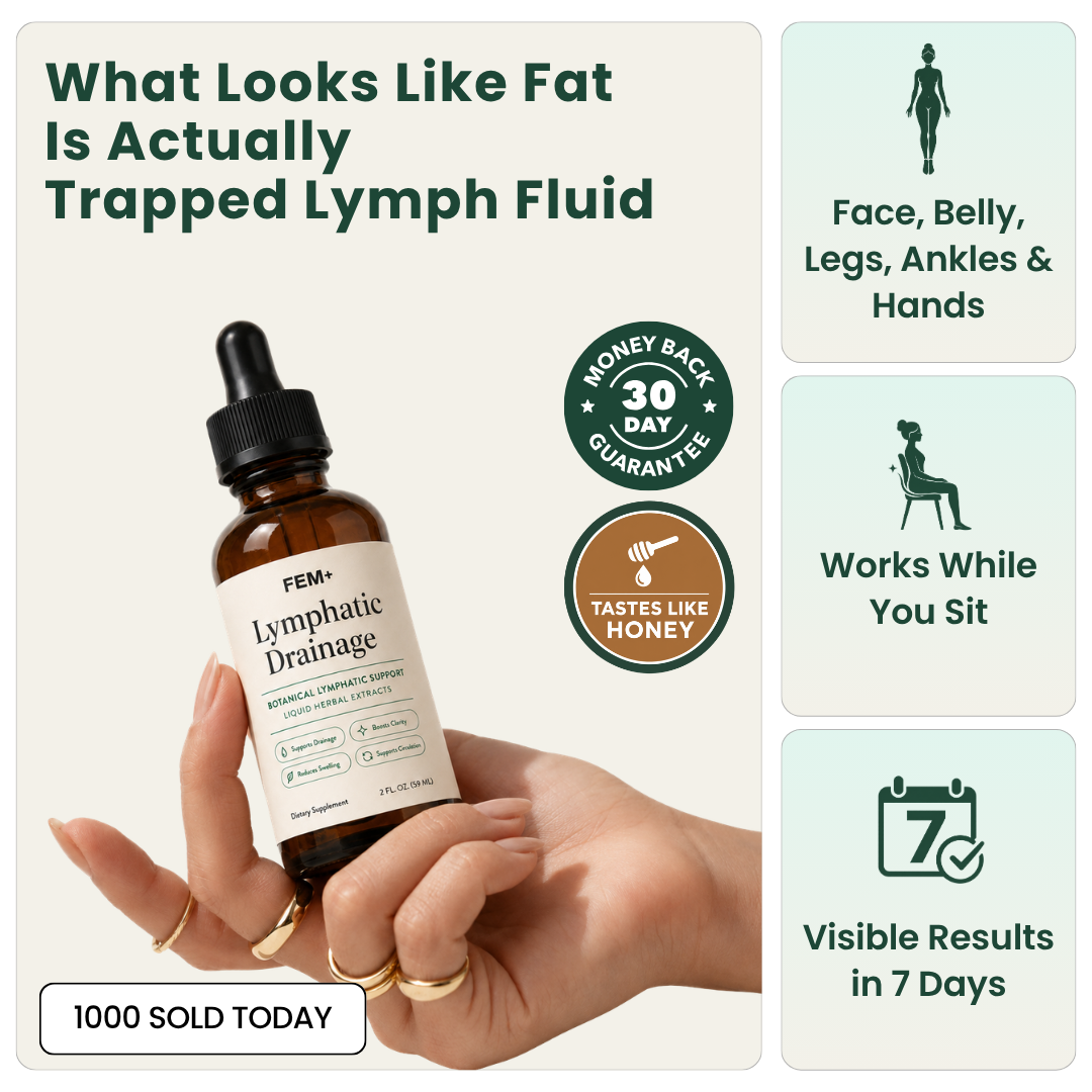 Lymphatic Drainage Drops - Release Trapped Fluid