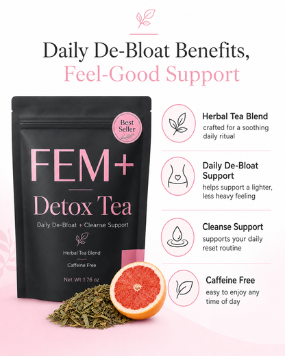 FEM+ Daily De-Bloat Tea