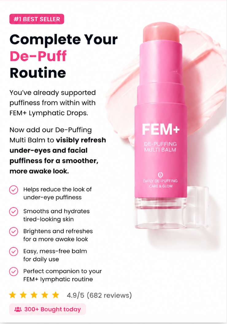 FEM+ De-Puffing Multi Balm