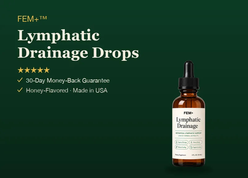 FEM+ lymphatic drainage supplement